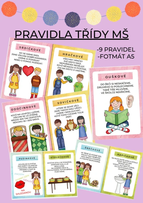 PRAVIDLA TŘÍDY MŠ 