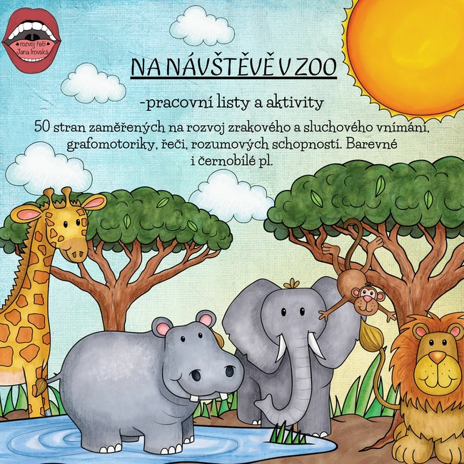 NA NÁVŠTĚVĚ V ZOO: pracovní listy a aktivity