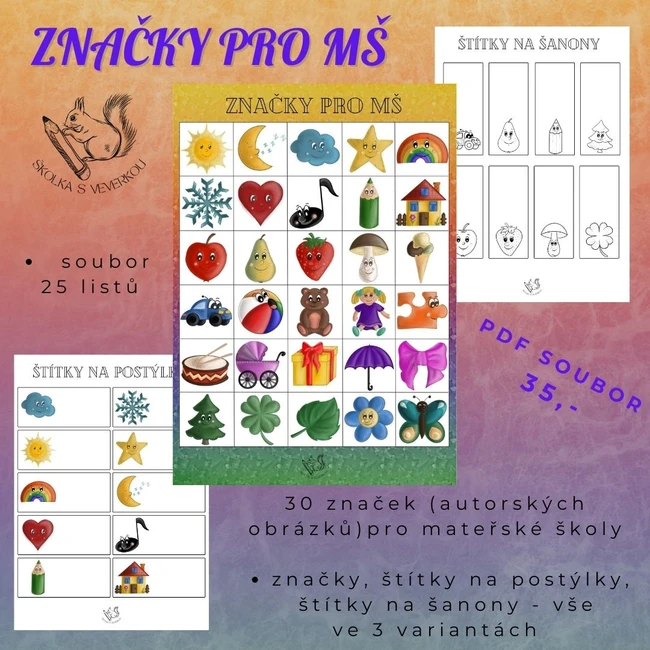ZNAČKY PRO MŠ