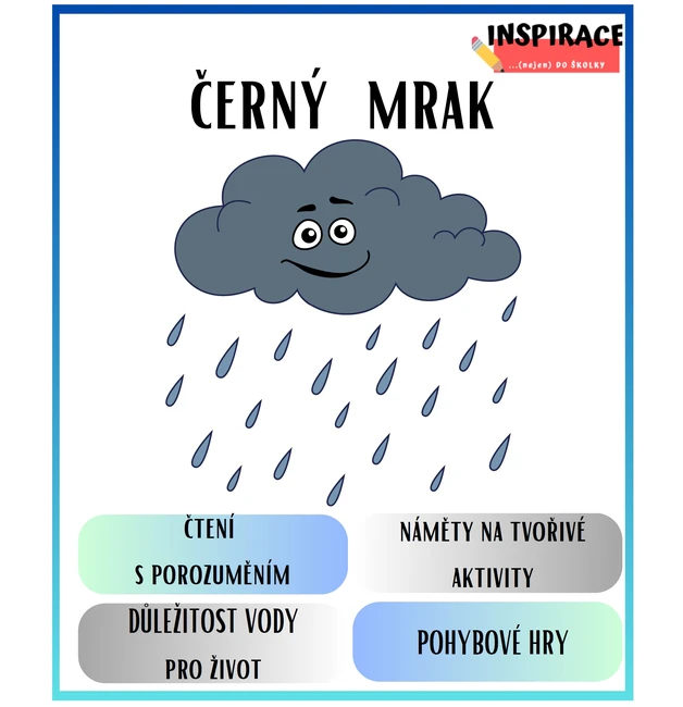 Příběh Černý mrak 🌧️(soubor aktivit k tématu)
