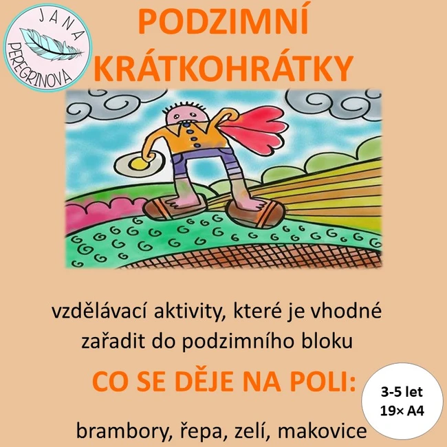 PODZIMNÍ KRÁTKOHRÁTKY-CO SE DĚJE NA POLI-PODZIMNÍ ZELENINA