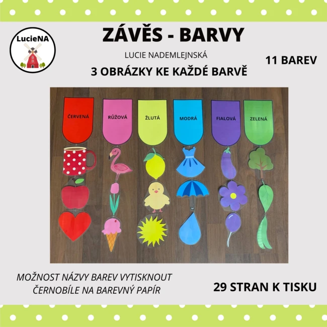 ZÁVĚS - BARVY