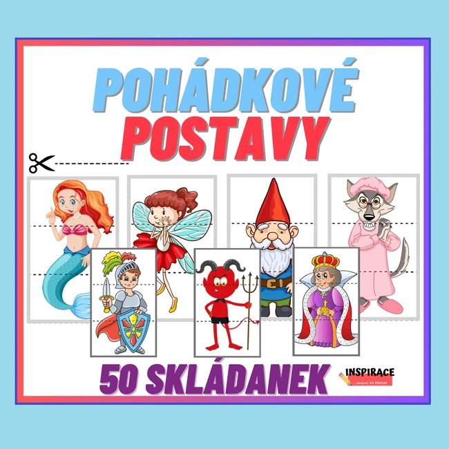 Pohádkové skládačky (puzzle) 🧜‍♀️