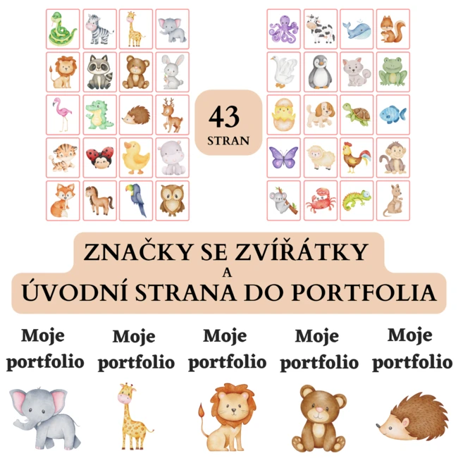 Značky se zvířátky