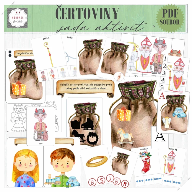 ČERTOVINY - SADA AKTIVIT