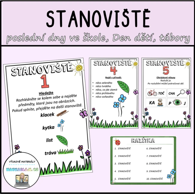 STANOVIŠTĚ - DEN DĚTÍ, TÁBORY