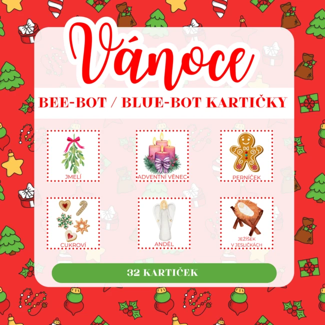 VÁNOCE - Bee-Bot / Blue-Bot