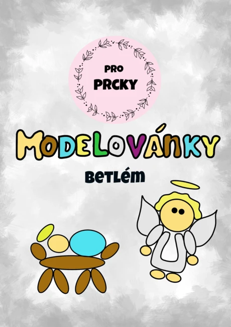 Modelovánky - Betlém (modelovací podložky)