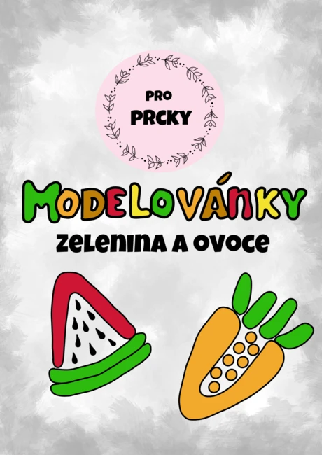Modelovánky - Ovoce a zelenina (modelovací podložky)