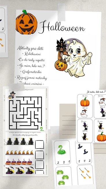 Halloween - pracovní listy