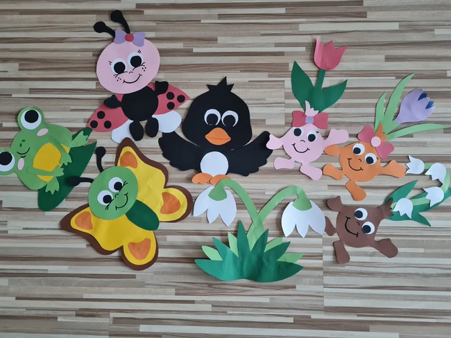 Jarní šablony do školky