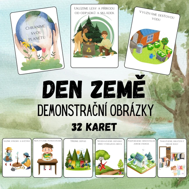 Demonstrační obrázky - DEN ZEMĚ