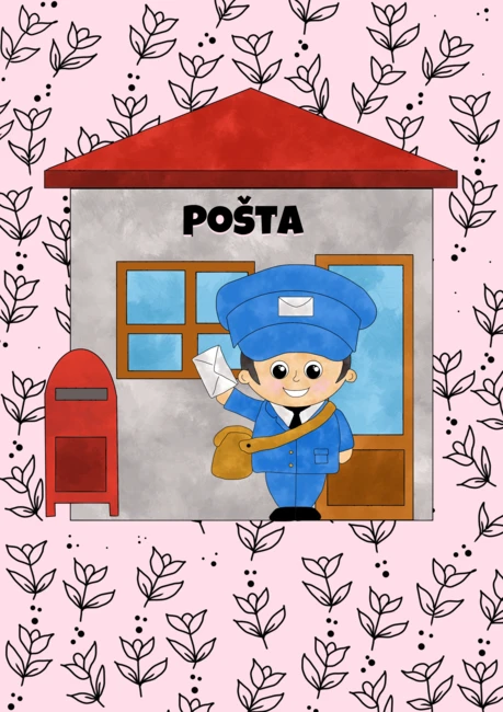 Pohybová hra - Pošťák