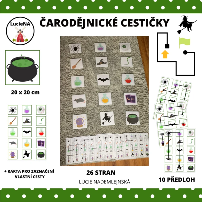 ČARODĚJNICKÉ CESTIČKY