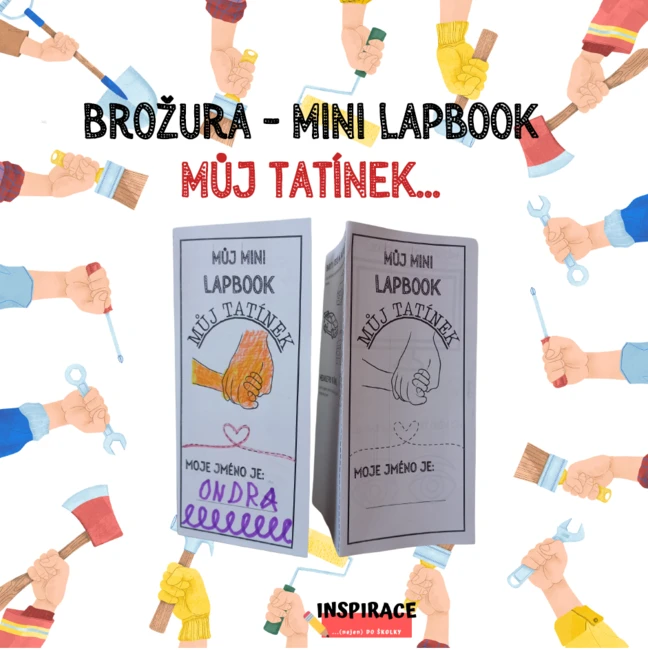 MINI lapbook - můj tatínek...