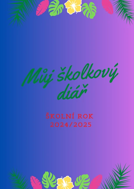 Můj školkový diář 2024/25