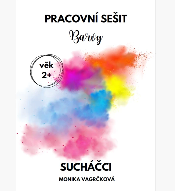 Pracovní sešit - Barvy A4 PDF k tisku
