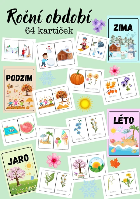 ROČNÍ OBDOBÍ 🌥️🌞🍁❄️