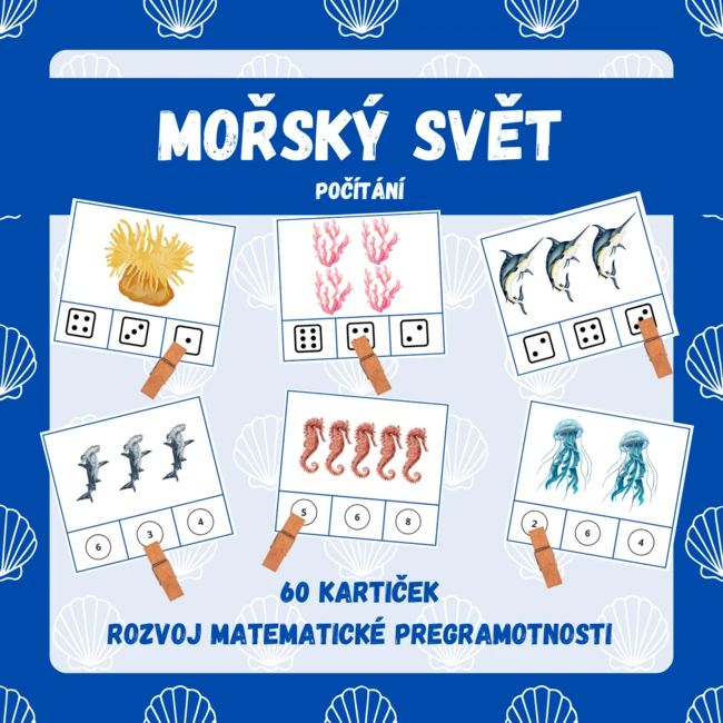 MOŘSKÝ SVĚT - počítání