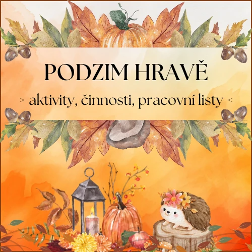 Podzim hravě - aktivity, činnosti, pracovní listy