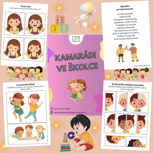 Kamarádi ve školce