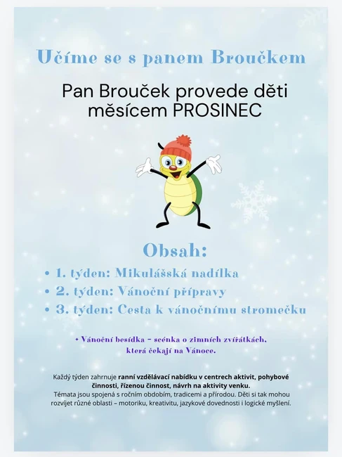 Příprava: Prosinec