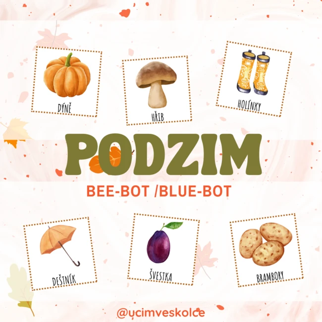 PODZIM - Bee-Bot / Blue-Bot