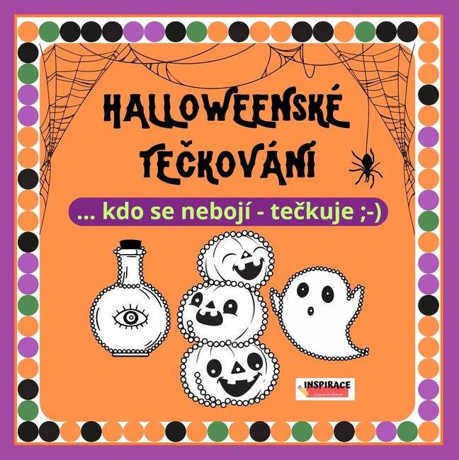 Puntíkaté HALLOWEENSKÉ tečkování 🎃