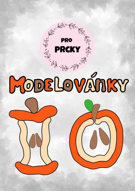 Modelovánky - Jablka ( modelovací podložky)