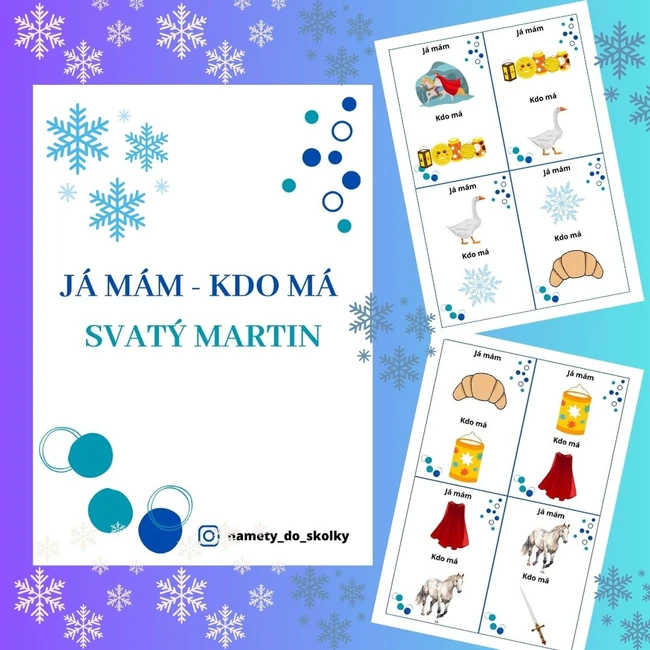 Já mám - kdo má - Svatý Martin