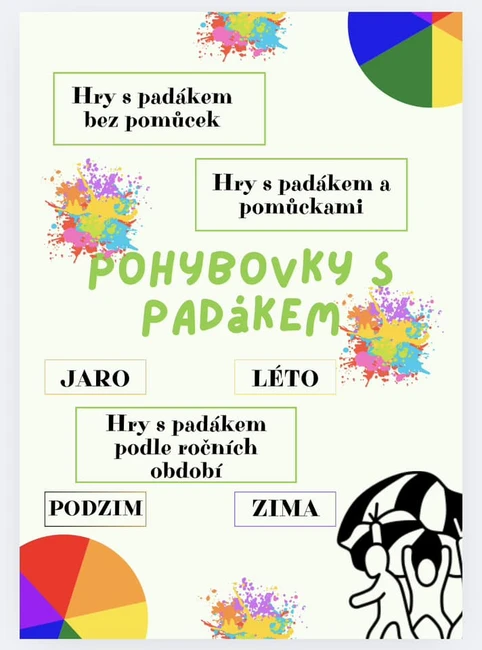 POHYBOVKY S PADÁKEM 