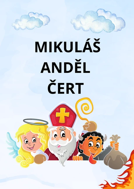 Mikuláš, čert a anděl 
