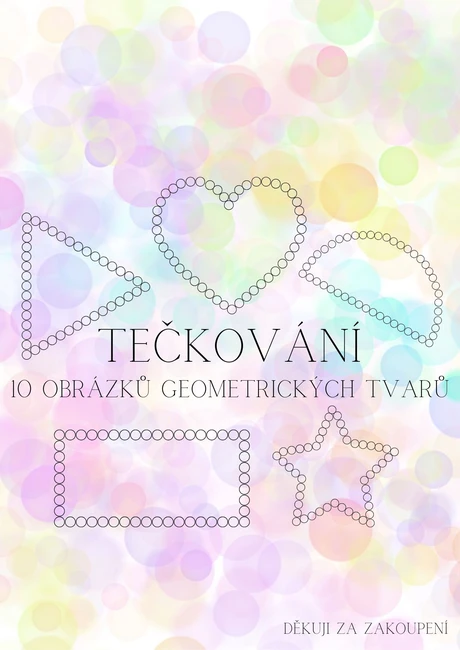 Tečkování - geometrické tvary