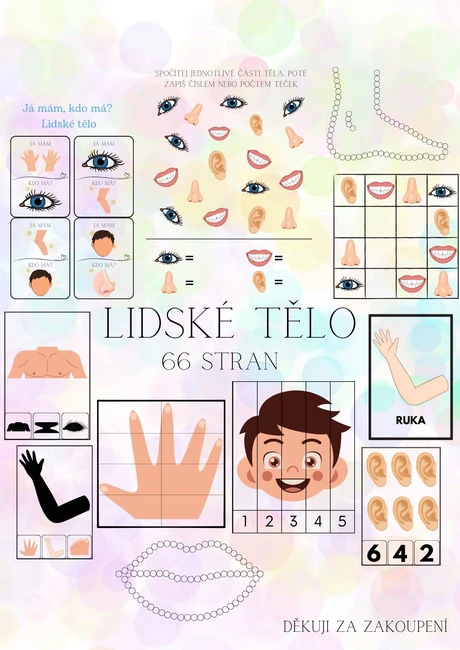 Lidské tělo - 66 stran