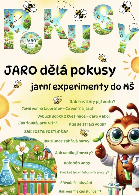 Jaro - pokusy, experimenty 