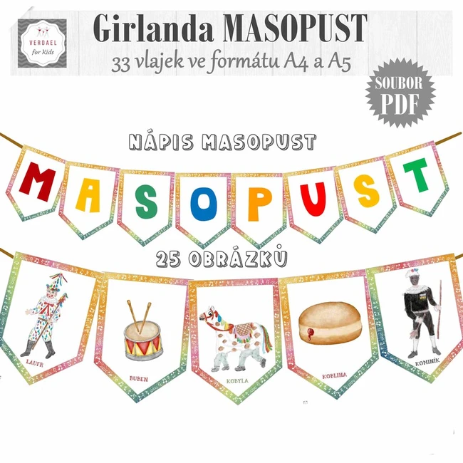 GIRLANDA MASOPUST