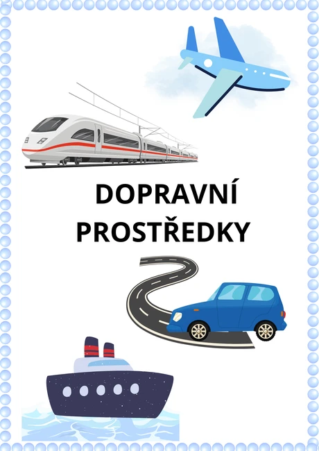 Dopravní prostředky 🚗