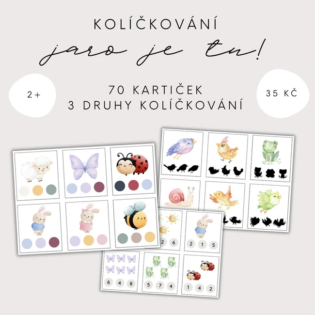 Kolíčkování - jaro je tu!