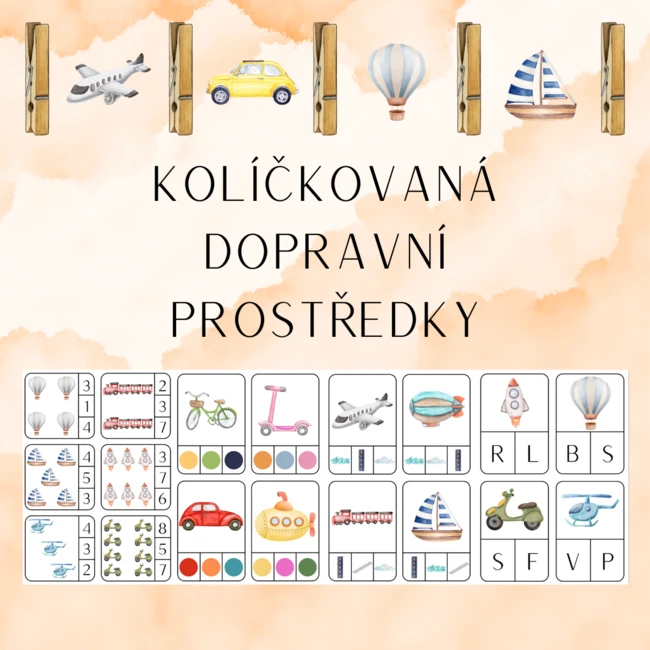 KOLÍČKOVANÁ DOPRAVNÍ PROSTŘEDKY