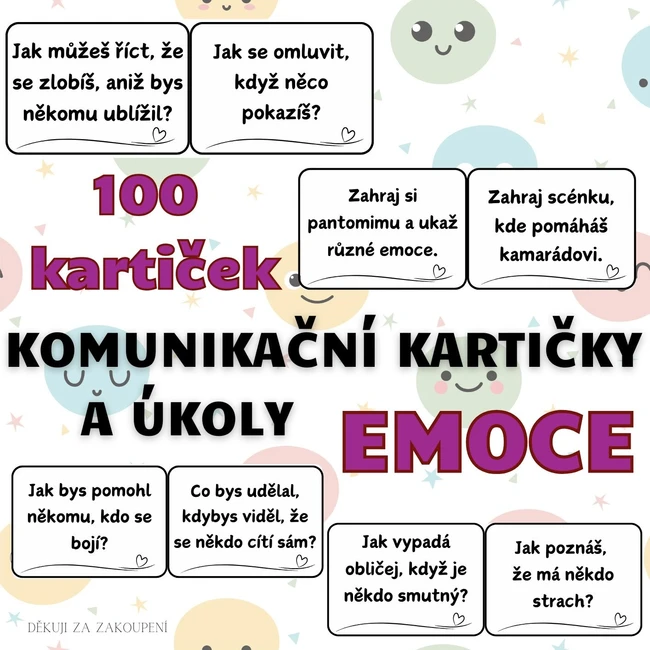 EMOCE - 100 otázek a úkolů do komunitního kruhu