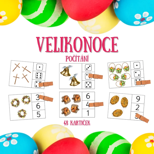 VELIKONOCE - počítání