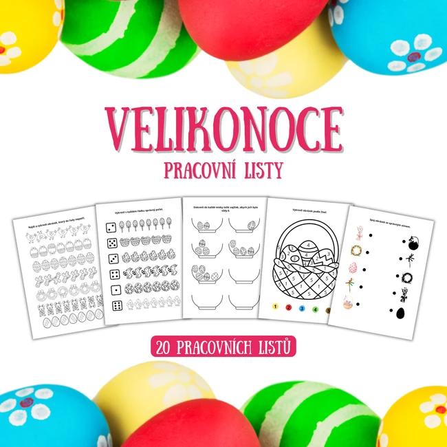 VELIKONOCE - pracovní listy