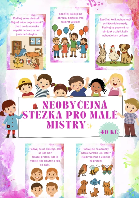 🎒✨ Neobyčejná stezka pro malé mistry ✨🎒 