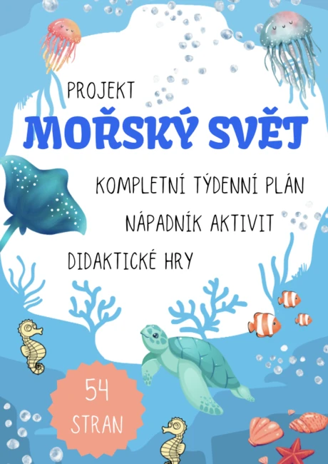 MOŘE, MOŘSKÝ SVĚT - živočichové v moři (projekt)