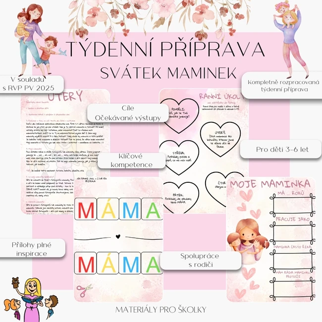 Týdenní příprava - Svátek maminek