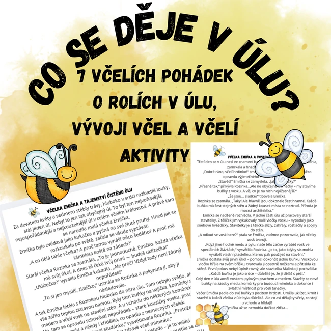 Co se děje v úlu? 7 pohádek ke Světovému dni včel