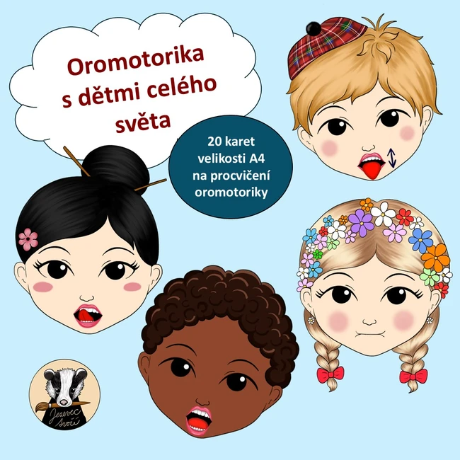 Oromotorika s dětmi celého světa 