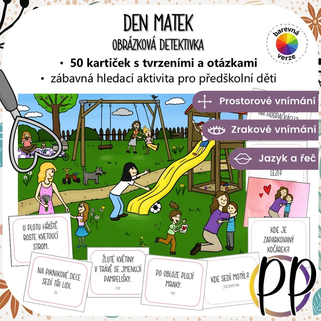 Den matek - obrázková detektivka