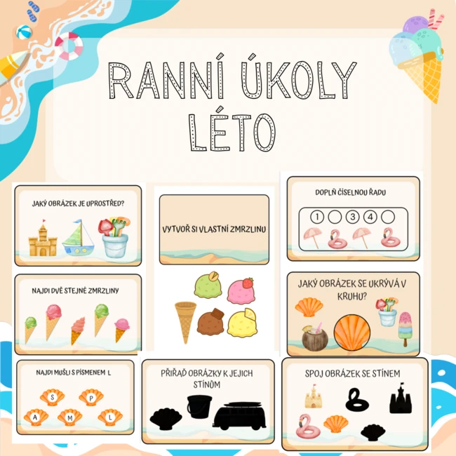 Ranní úkoly - Léto