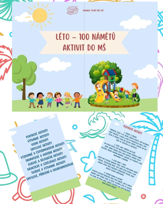 Léto - 100 námětů aktivit do MŠ